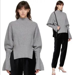 Alexander Wang Gray Turtleneck Sweater